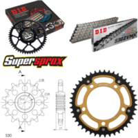 Chain Kit Stealth gold for: HONDA CBR600 F 91-96 15-43-108 DID530ZVM-X rivet