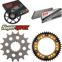 Kettensatz Stealth gold für: HONDA CBR600 F 01-10 16-44-108 DID525ZVM-X Niet