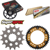 Kettensatz Stealth gold für: HONDA CBR600 F 01-10 16-44-108 DID525ZVM-X(G&G) Endlos