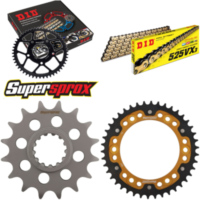 Chain Kit Stealth gold for: HONDA CBR600 RR 03-06 16-42-112 DID525VX3(G&B) rivet