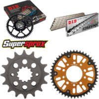 Chain Kit Stealth gold for: HONDA XRV750 Africa Twin 90-92 16-46-124 DID525ZVM-X(S&S) endless