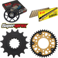 Kettensatz Stealth gold für: HONDA CB750 Sevenfifty 92-03 15-40-112 DID525VX3(G&B) Niet