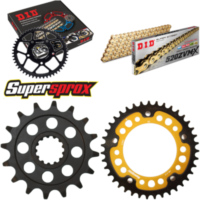 Kettensatz Stealth gold für: HONDA NC700 SD 12-15/NC700 X 16-39-112 DID520ZVM-X(G&G) Niet