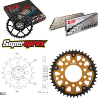 Chain Kit Stealth gold for: HONDA CBX1000 Pro Link 81-82 18-42-108 DID530ZVM-X(S&S) rivet