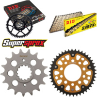 Chain Kit Stealth gold for: HONDA CBR1000 F 89-95 17-42-114 DID530VX3(G&B) endless