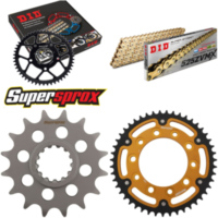 Kettensatz Stealth gold für: HONDA XL1000 V Varadero 99-1 16-47-112 DID525ZVM-X(G&G) Niet