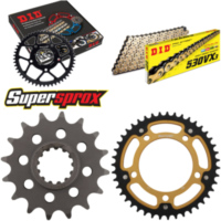 Chain Kit Stealth gold for: HONDA CBF1000 F 06-10/CBF100 16-43-120 DID530VX3(G&B) rivet