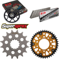Chain Kit Stealth gold for: HONDA CBR1000 L/LA/LD 16- 16-42-124 DID525ZVM-X rivet