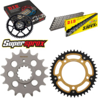 Chain Kit Stealth gold for: HONDA X-11, CB1100 SF 00-03 17-43-110 DID530VX3 endless