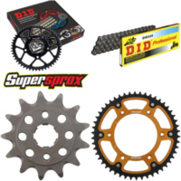 Kettensatz Stealth gold HM CRF230 Easy 04-06 13-50-110 DID520 Clip