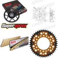 Chain Kit Stealth gold for: DUCATI 600 Monster /Dark 95-99 14-43-102 DID520ZVM-X(G&G) endless