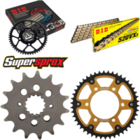 Kettensatz Stealth gold für: DUCATI 620 Monster Dark i.e. 15-46-106 DID520VX3(G&B) Niet