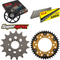 Chain Kit Stealth gold for: DUCATI 750 Sport 00-01 15-40-098 DID520VX3 rivet