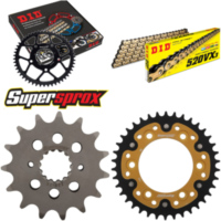 Chain Kit Stealth gold for: DUCATI 600 Monster 94-94/750 15-38-098 DID520VX3(G&B) endless