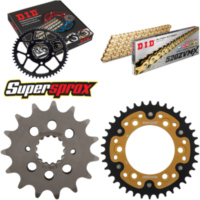 Kettensatz Stealth gold für: DUCATI 600 Monster 94-94/750 15-38-098 DID520ZVM-X(G&G) Endlos