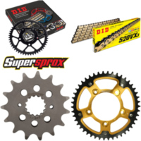 Chain Kit Stealth gold for: DUCATI 800 Scrambler 15-16/8 15-46-104 DID520VX3(G&B) rivet