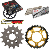 Kettensatz Stealth gold für: DUCATI 800 Scrambler 15-16/8 15-46-104 DID520ZVM-X(S&S) Niet