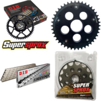 Chain Kit Stealth Edge black for: DUCATI 1200 Multistr 15-40-108 DID530ZVM-X(S&S) endless