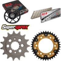 Chain Kit Stealth gold for: DUCATI 900 Monster 00-01 15-38-098 DID520ZVM-X(S&S) rivet