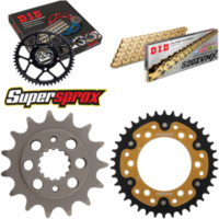Chain Kit Stealth gold for: DUCATI 900 Monster i.e. 00-02 15-38-100 DID520ZVM-X(G&G) rivet
