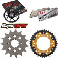 Kettensatz Stealth gold für: DUCATI Supersport 1000 03-04 15-38-096 DID525ZVM-X(S&S) Niet