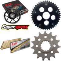 Chain Kit Stealth black for: DUCATI 1199 Panigale R 12 15-39-104 DID525ZVM-X(G&G) rivet