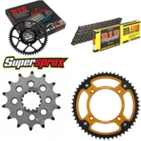 Chain Kit Stealth gold for: YAMAHA YZ85 /LW 19``/16`` 14-52-132 DID428D Clip