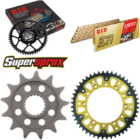 Kettensatz Stealth gold für: YAMAHA YZ125 05-08 13-48-112 DID520ERT2(G&G) Clip
