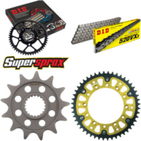 Chain Kit Stealth gold for: YAMAHA YZ125 05-08 13-48-112 DID520VX3 endless