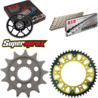 Kettensatz Stealth gold für: YAMAHA YZ125 05-08 13-48-112 DID520ZVM-X(S&S) Endlos
