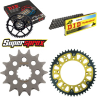 Chain Kit Stealth gold for: YAMAHA WR250 02-02/YZ250 02-07 14-48-114 DID520 Clip