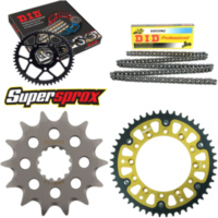 Kettensatz Stealth gold für: YAMAHA YZ426 F 00-02 14-48-114 DID520NZ Clip