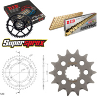 Chain Kit Stealth silver for: YAMAHA TDR250 88-90 14-45-108 DID520ZVM-X(G&G) endless