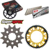 Chain Kit Stealth gold for: YAMAHA WR450 F 07-13 13-50-114 DID520ZVM-X(S&S) rivet