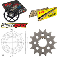Chain Kit Stealth gold for: YAMAHA YZ450 F 05-05 14-51-114 DID520VX3(G&B) Clip