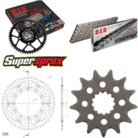 Chain Kit Stealth gold for: YAMAHA YZ250 08-08/YZ400 F 9 13-49-114 DID520ZVM-X rivet