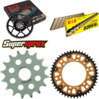 Chain Kit Stealth gold for: YAMAHA XJ600 N 93-08/XJ600 S 16-48-110 DID520VX3(G&B) Clip