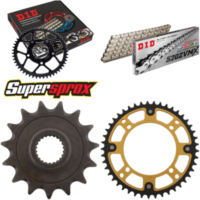 Chain Kit Stealth gold for: YAMAHA XT600 E 97-03 15-45-106 DID520ZVM-X(S&S) endless