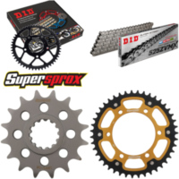 Chain Kit Stealth gold for: YAMAHA MT-07 /ABS 14- 16-43-108 DID525ZVM-X rivet