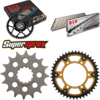 Chain Kit Stealth gold for: YAMAHA FZS1000 Fazer 01-05 16-44-116 DID530ZVM-X(S&S) rivet