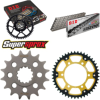 Chain Kit Stealth gold for: YAMAHA MT-09 /ABS 13-15/MT-0 16-45-110 DID525ZVM-X rivet