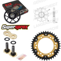 Chain Kit Stealth gold for: YAMAHA XJR1300 04-06 18-39-112 DID530ZVM-X(G&G) rivet