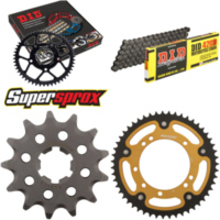 Chain Kit Stealth gold for: KAWASAKI KX85 19``/16`` >4 13-51-130 DID420D Clip
