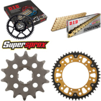 Chain Kit Stealth gold for: KAWASAKI KX250 90-91 14-48-114 DID520ZVM-X(G&G) rivet