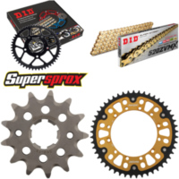 Chain Kit Stealth gold for: KAWASAKI KX250 97-98 13-49-114 DID520ZVM-X(G&G) endless