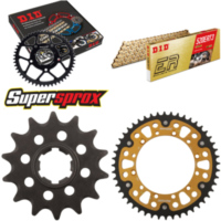 Chain Kit Stealth gold for: KAWASAKI KX500 86-86 14-48-114 DID520ERT2(G&G) Clip
