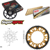 Chain Kit Stealth gold for: KAWASAKI KLX450 R 05-06/KX45 13-50-114 DID520ZVM-X(G&G) endless