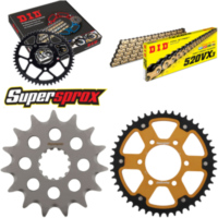Chain Kit Stealth gold for: KAWASAKI EN650 Vulcan S 15-1 15-46-120 DID520VX3(G&B) endless