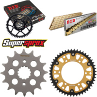 Chain Kit Stealth gold for: KAWASAKI ZZR600 93-06 16-48-112 DID530ZVM-X(G&G) rivet