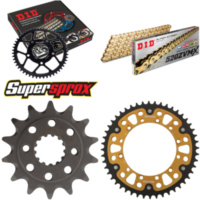Chain Kit Stealth gold for: KAWASAKI KLX650 R 93-96 14-48-110 DID520ZVM-X(G&G) rivet